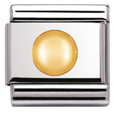 030110/13 Classic S/Steel,Bonded Yellow  Big dot