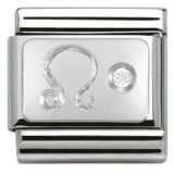 330302/05 Classic ZODIAC S/steel,CZ,925 silver Leo