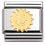 030110/02 Classic S/Steel,Bonded Yellow Gold Sun