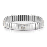 N.Y. MEDIUM stainless steel? sterling silver and C. Zirc. bracelets (RICH) (001_WHITE)