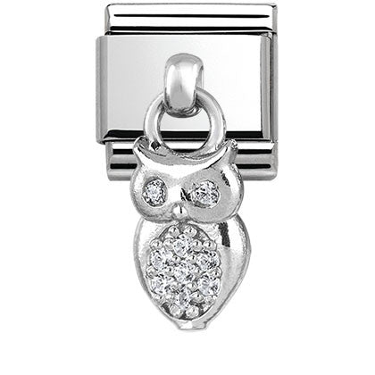 331800/12  Classic CHARMS S/steel,silver 925 Owl