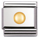 030110/14 Classic  S/Steel,Bonded Yellow  Small Dot