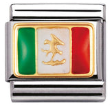 030235/08 Classic S/steel,enamel,bonded yellow gold,MEXICO (America)