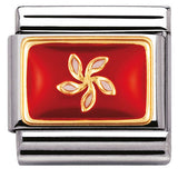 030236/05 Classic in steel with enamel & bonded yellow gold HONG KONG