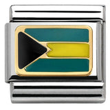 030235/19 Classic ,S/steel,enamel,bonded yellow gold  BAHAMAS (America)