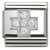 330304/03 Classic  S/Steel,CZ, silver 925 Cross