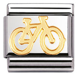 030108/04 Classic S/Steel,bonded yellow gold  Bike