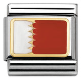 030236/24 Classic ASIA in stainless steel with enamel and bonded yellow gold Bahrain